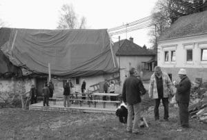Výměna střechy na Vildově mlýně