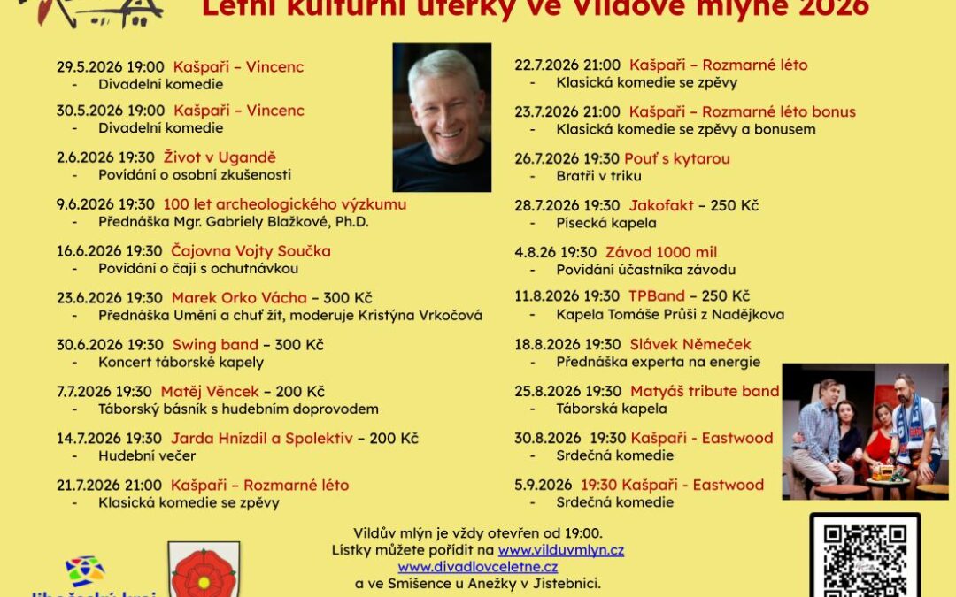Letní kulturní mletí 2026